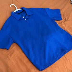 SHEIN Blue Polo Shirt and matching Jogger Pant